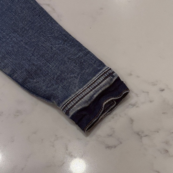 7 For All Mankind Blue Kids Jean Jacket - Picture 5 of 8